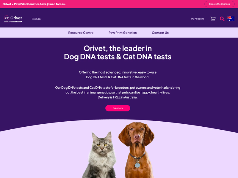 Orivet DNA Collection at 2025 Championship Show